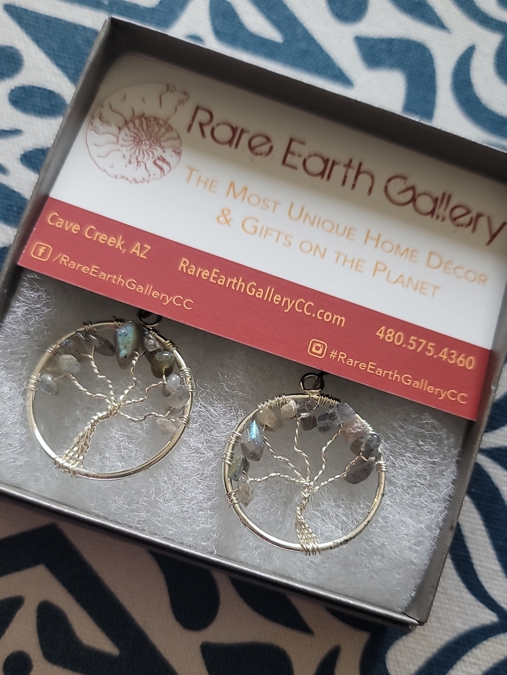 Lovely New Tree Of Life Earrngs